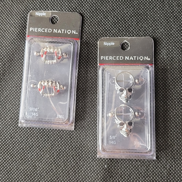 Pierced Nation Jewelry 2 Size 4 Gauge Body Jewelry Poshmark
